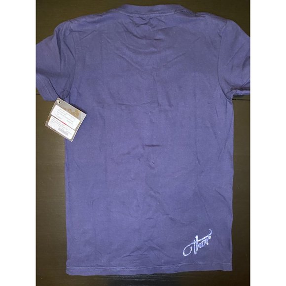 THOR RACING MX Womens Shirt - Motocross Supercross - NEW Medium Large Navy Blue - Picture 5 of 7